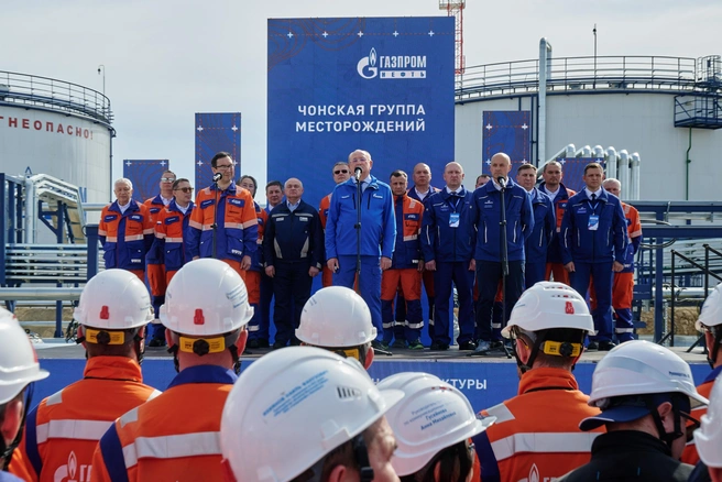 В Якутии запустили нефтяной мегапроект: добычу с Чоны выведут до 2 млн тонн в год | Источник: пресс-служба «Газпром нефти»
