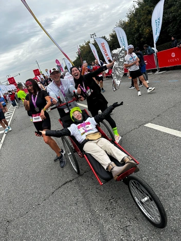 На беговом полумарафоне «Моя столица» | Источник: из архива героини 