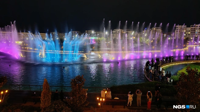 Шоу фонтанов в Ташкенте | Источник: Стас Соколов / NGS.RU