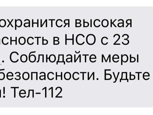 Спасатели выпустили предупреждение о пожароопасности | Источник: МЧС по Новосибирской области