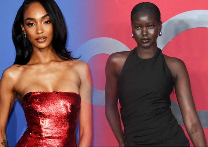 темнокожая модель, самая темнокожая модель, красивые темнокожие модели, темнокожие модели девушки, Наоми Кэмпбелл, чернокожая модель, Тайра Бэнкс, Адут Акеч, Алек Век, Джордан Данн, Шанель Иман, Лия Кебеде | Источник: theDay/Legion Media