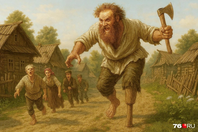 «Паны» по легенде были огромными и жестокими чудовищами | Источник: Дмитрий Гладышев / Городские медиа