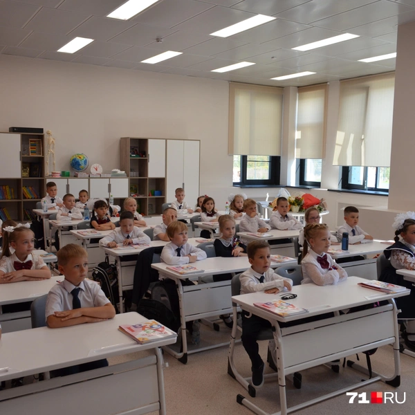 Так выглядят классы в новой школе | Источник: Максим Улитов / 71.RU