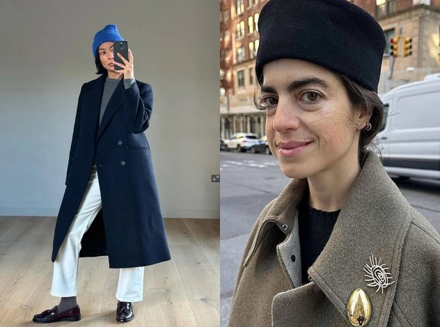 Шапки, береты и кепки: самые модные головные уборы зимы 2025/26