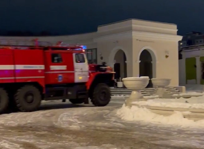 В Торговом городке заметили пожарные расчеты | ya62.ru