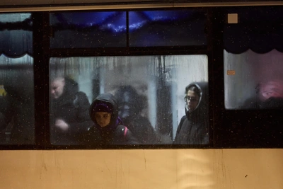 Трёхкилометровая пробка на Лермонтова в Иркутске