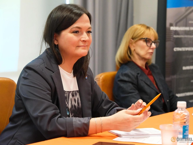 Ирина Голубцова, генеральный директор Регионального центра компетенций в сфере производительности труда Санкт-Петербурга | Источник: Анжела Мнацаканян/ «Фонтанка.ру»