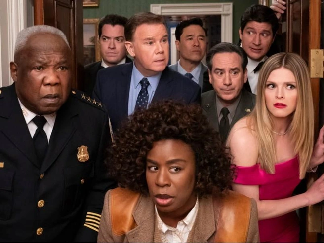 Источник: кадр из телесериала «Резиденция» (18+), реж. Лиза Джонсон, Джаффар Махмуд, Netflix, 2025 год