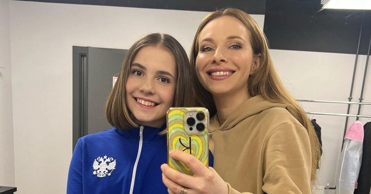 Екатерина гордится спортивными достижениями дочки Ани