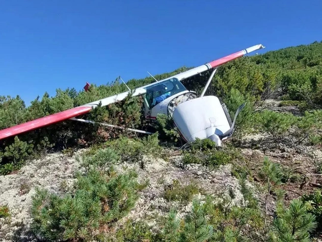 Пилоты Cessna из Ленобласти рассказали о выживании в тайге | Источник: канал Игоря Кобзева в «Максе». Фото предоставлено спасателями