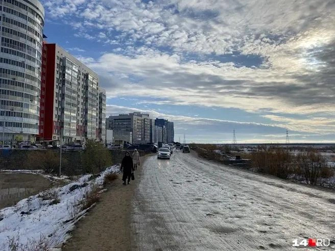 Вот так раньше выглядела улица | Источник: Надежда Ефимова / 14.RU