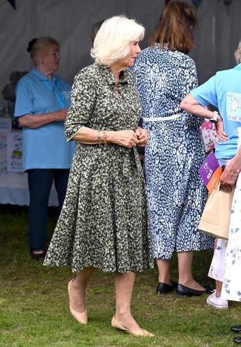 Камилла на Сандрингемской выставке цветов, 26 июля 2023