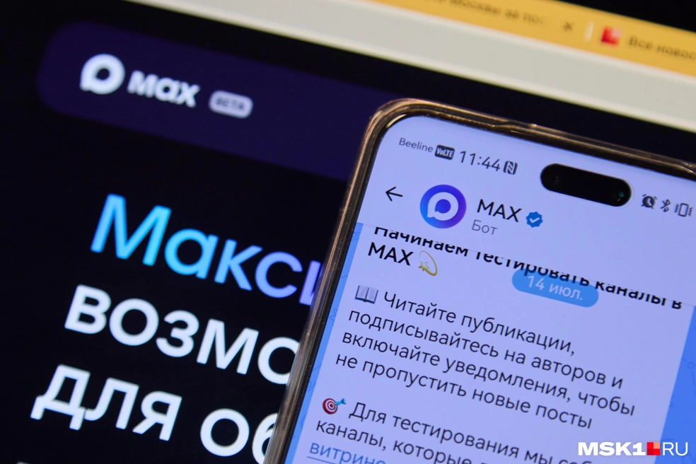 Вместе с появлением MAX власти ограничили звонки через другие мессенджеры | Источник: Дмитрий Толстошеев / MSK1.RU