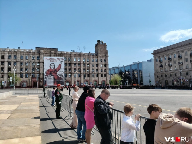 Репетиция парада идет полным ходом | Источник: Мария Умнова / V1.RU