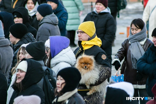 На праздник приходили даже с питомцами | Источник: Ксения Филимонова / «ИрСити»