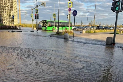 Район Екатеринбурга ушел под воду во время стройки