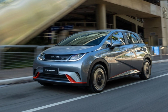 BYD Dolphin&nbsp;— соразмерный с «Атомом» хетчбэк | Источник: BYD