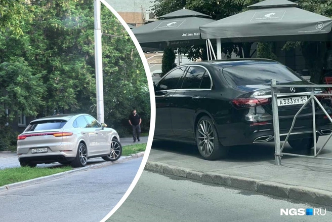 Владельцы премиальных авто, судя по всему, считают пешеходов людьми второго сорта | Источник: читатели НГС