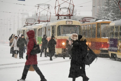 Frost turns to snow in Sverdlovsk Oblast; Yekaterinburg affected