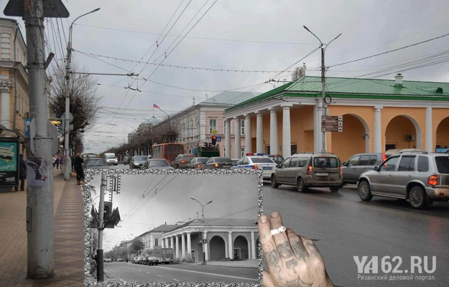 Улица Ленина у филармонии