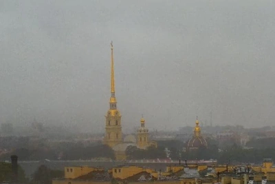 Осень заглянула в Петербург на один день