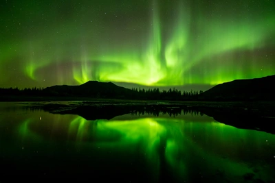 Фотограф запечатлел сияние на плато Путорана