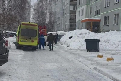 На Русской в Новосибирске спасли ребенка при пожаре