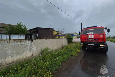 В Усть-Абакане загорелась частная пивоварня из-за проводки