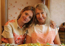 Наталья Водянова одобряет мамино хобби