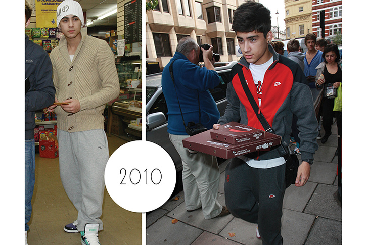 Эволюция стиля Зейна Малика: 2010 год