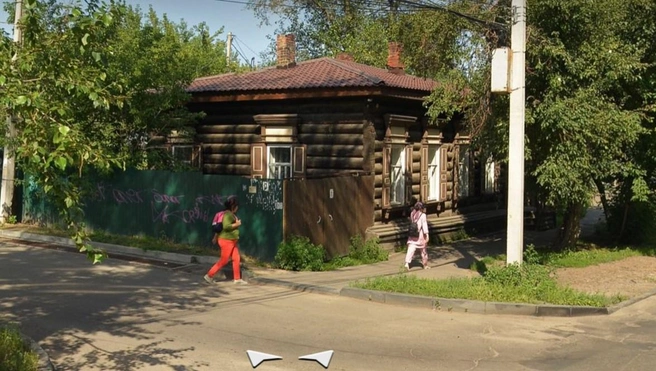 Особняк с историей. В Иркутске «Дом Скоробогатовых» получил статус памятника | Источник: Яндекс Карты