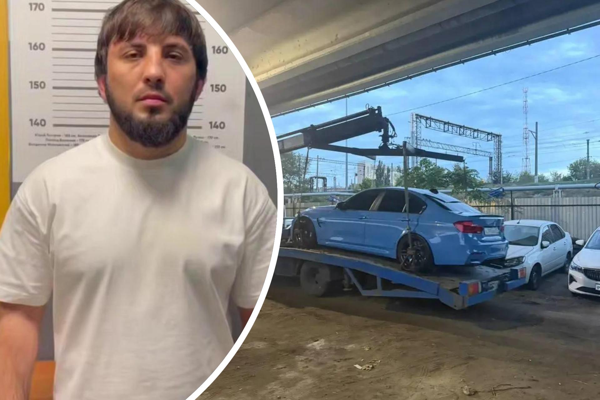 «Блогер, как принято, прилюдно покаялся». В Краснодаре водителя BMW арестовали за тонировку
