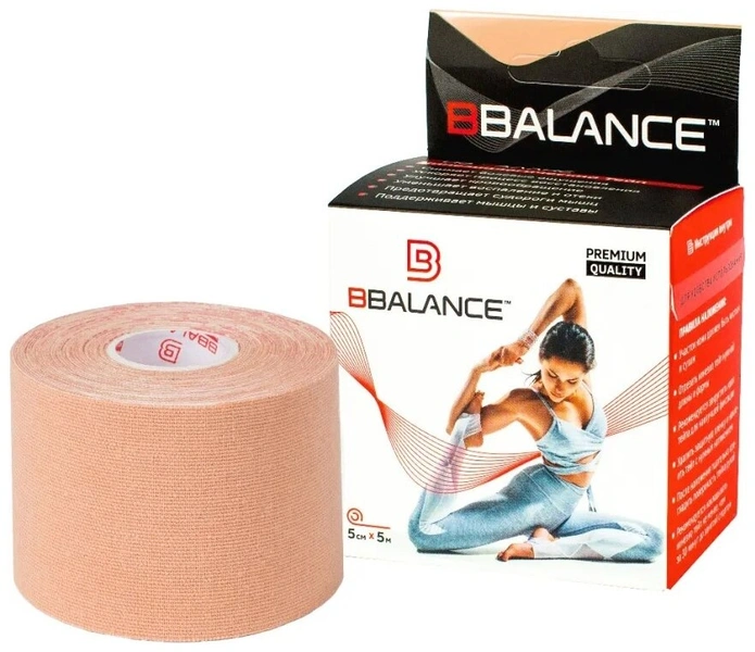 Кинезио тейп BBalance BBTape 5см x 5м