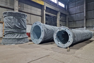 Для новой канатки в Нижнем привезли первые опоры