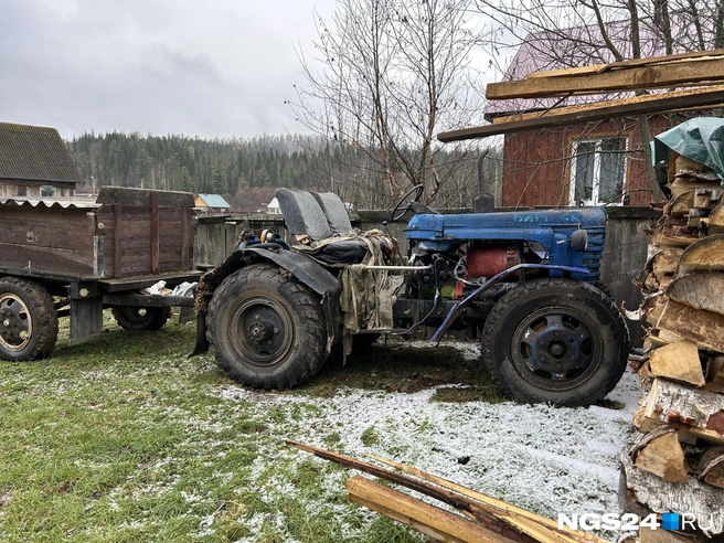 Есть и такая техника | Источник: Мария Ленц / NGS24.RU
