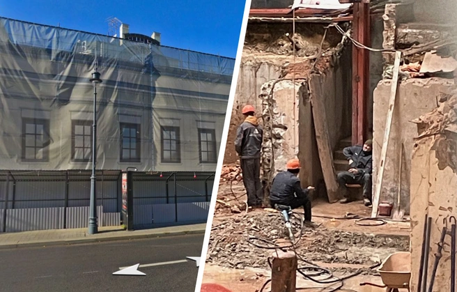 Теперь стены дома придется отстраивать заново | Источник: Яндекс.Карты, archnadzor.ru