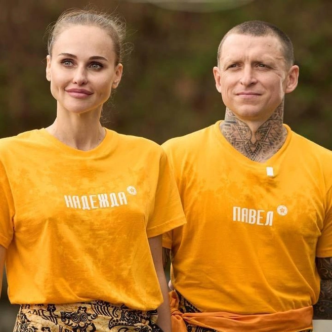 Мамаевы стали новичками этой неделе — по слухам, это последняя пара, которая присоединилась к шоу | Источник: Телеканал ПЯТНИЦА! / T.me