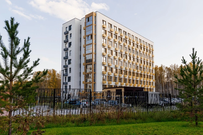 Архитектура проекта отличается лаконичными формами и вниманием к деталям | Источник: ГК «ИКАР»