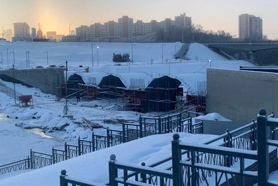 Мост через Искитимку в Кемерове: ход строительства за 200 млн