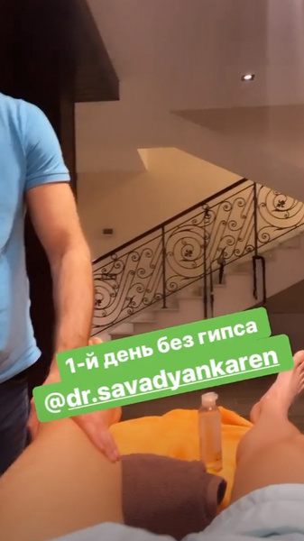 «Ну, погнали!»: Дмитрий Тарасов снял гипс спустя месяц после травмы