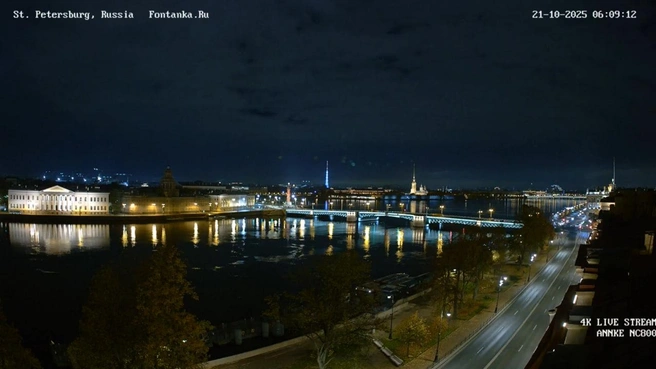 Погожая осень. Октябрьское тепло не уходит из Петербурга | Источник: кадр супервидовой веб-камеры