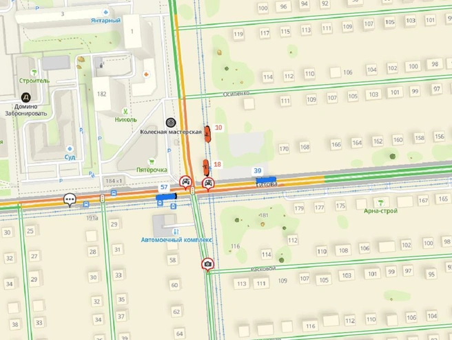 О случившемся также сообщают пользователи сервиса | Источник: 2ГИС