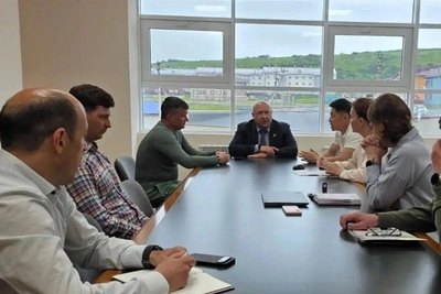Контролируемый въезд на свалку в Курильском районе