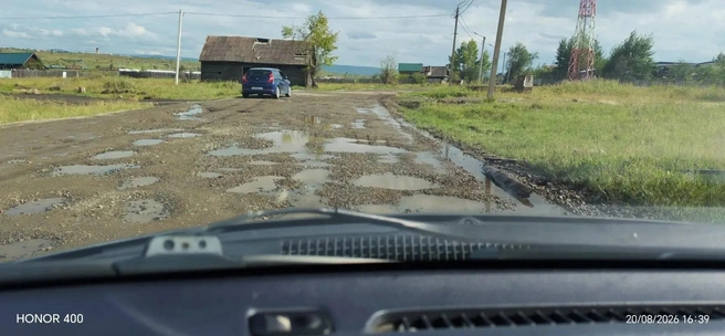 На дорогу жаловались в СК | Источник: очевидец