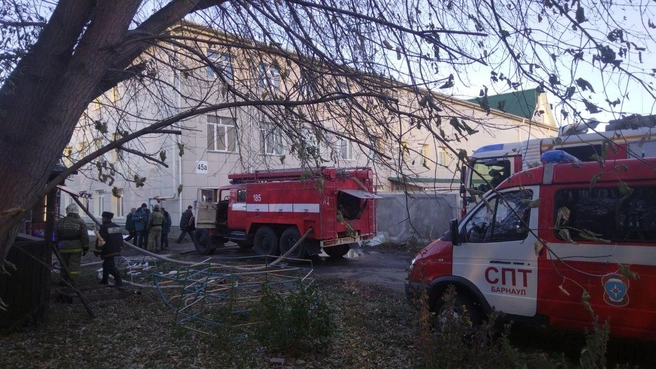 Сейчас пожарные уже локализовали ЧП | Источник: Олег Борисов