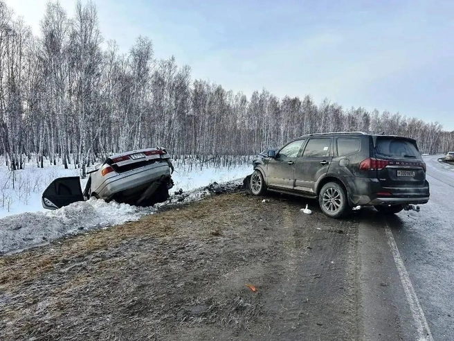 ДТП случилось утром | Источник: «Омская полиция» / t.me