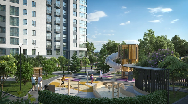 Комплекс расположен всего в семи минутах от станции метро «Площадь Маркса» | Источник: СЗ «Новосибирскгражданстрой»