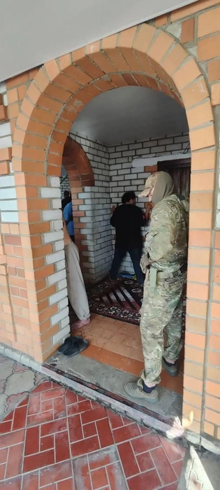 Бойцы Росгвардии обеспечивали силовую поддержку рейда | Источник: читатели V1.RU