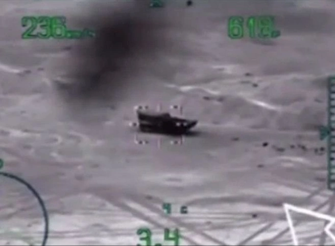 Опубликовано видео ударов по окружившим российских военных боевикам | ya62.ru