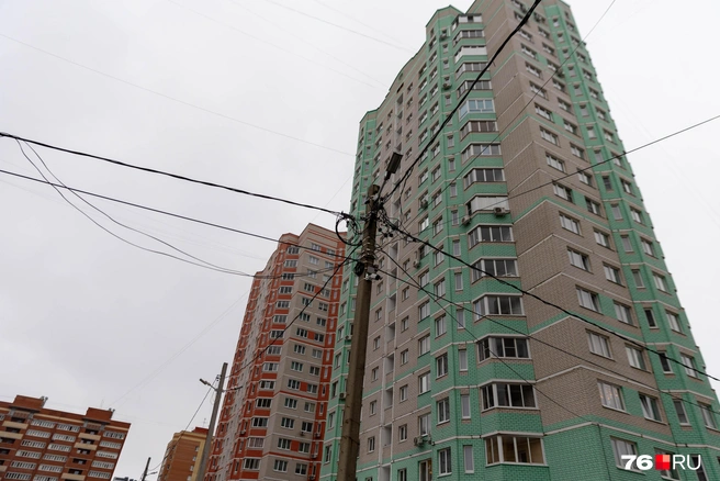 Высотность домов выбивается из общего вида района | Источник: Артем Бауман \ 76.RU